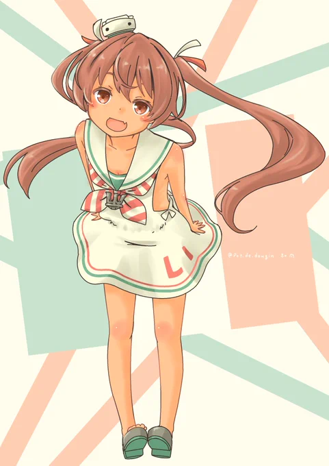 今日はね～リベの日だよっ#艦これ 