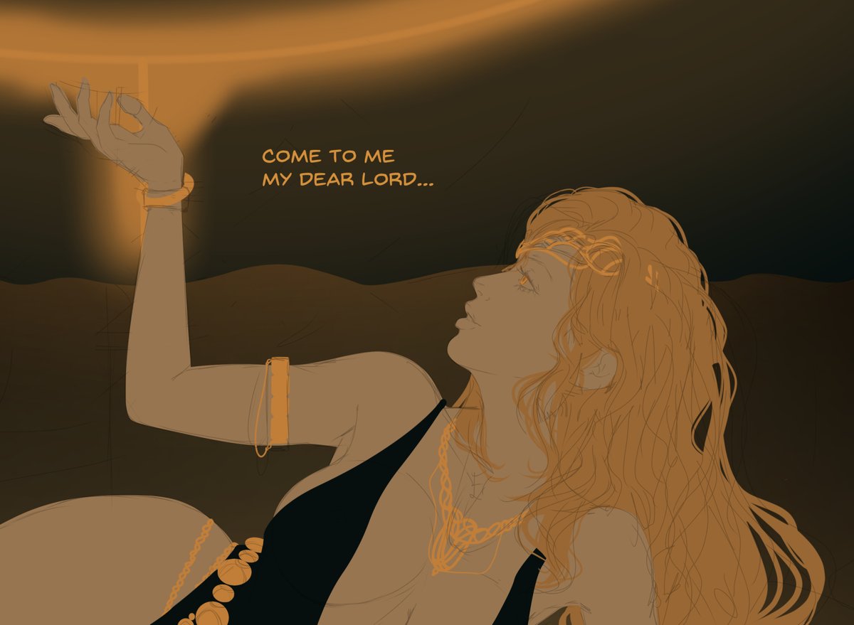 Started working on Queen Marika from Elden Ring!
All versions and full resolutions will be available for my Patrons!
patreon.com/Aeryn