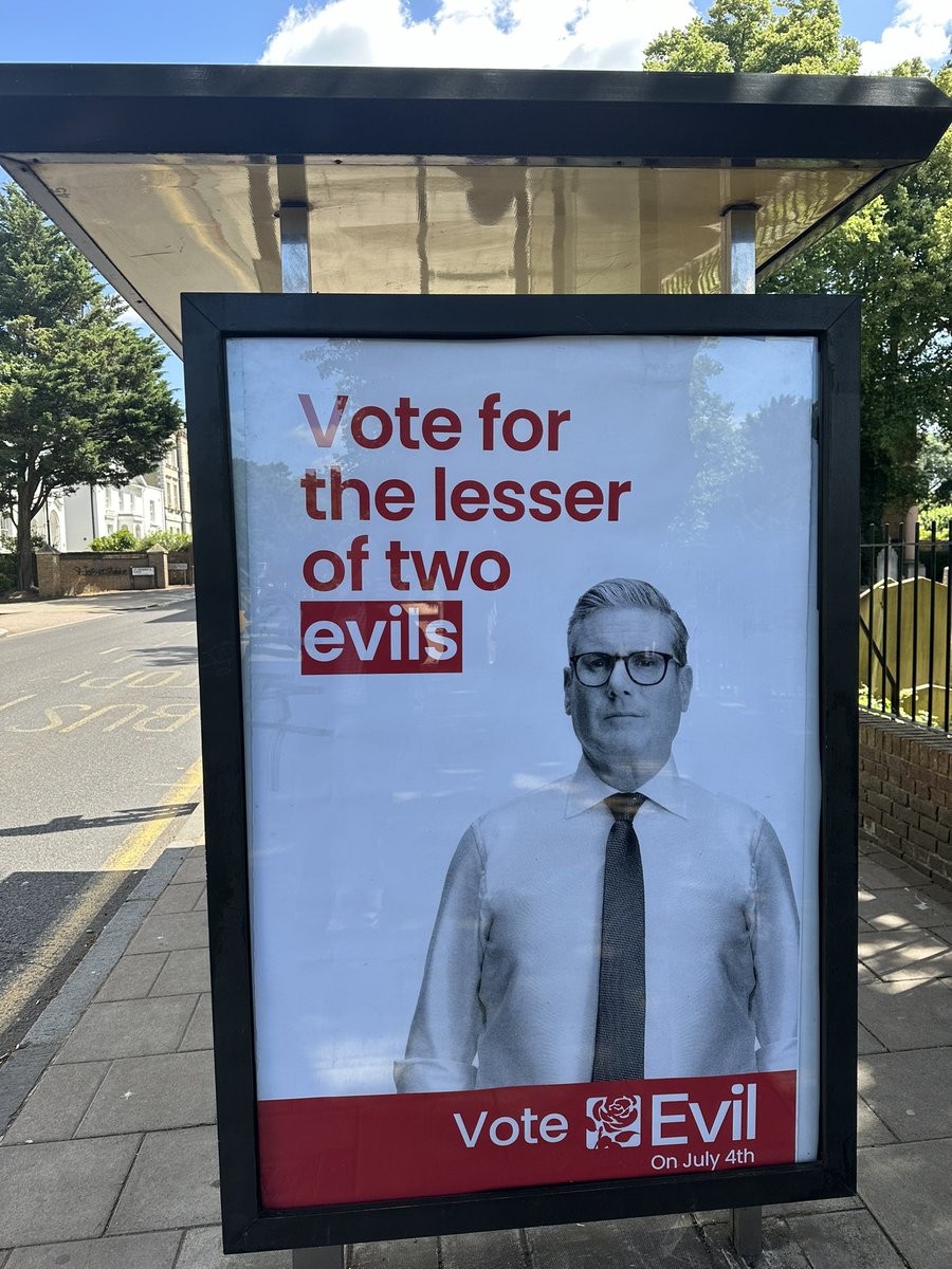 John O'Donohue (@themedicaldon) on Twitter photo Spotted at a bus stop outside my local polling station in Blackheath (Lewisham North constituency). Made me chuckle, but I’m not quite 100% sure that it’s a fake. Is this for real <a href="/lewishamlabour/">Lewisham Labour</a> <a href="/UKLabour/">The Labour Party</a> ?! #GeneralElection24 Spotted at a bus stop outside my local polling station in Blackheath (Lewisham North constituency). Made me chuckle, but I’m not quite 100% sure that it’s a fake. Is this for real <a href="/lewishamlabour/">Lewisham Labour</a> <a href="/UKLabour/">The Labour Party</a> ?! #GeneralElection24