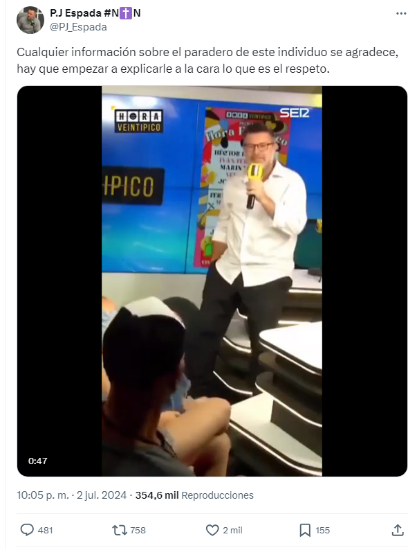 JulianMaciasT's tweet photo. Es tal la impunidad y colaboracionismo judicial para acosar y amenazar a personas de izquierdas que además de nazis se suman a las amenazas cargos públicos y pseudoperiodistas cuyo sueldo lo pagamos con nuestros impuestos. https://t.co/t0jeTfZ3ZW