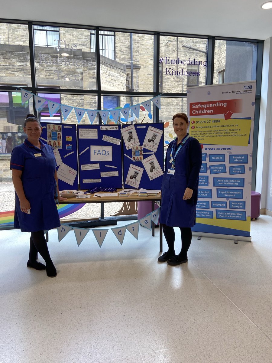 BTHFT Safeguarding Children (@safeguardingch5) on Twitter photo Come and meet your safeguarding team - tell us what you want us to cover in the training, ask us what we do all day and get your free contact cards - ps we have sweets too!!! <a href="/aedbthft/">AED- Bradford Emergency Department 💙</a> <a href="/BTHFTSafeguard1/">BTHFT Safeguarding Adults</a> <a href="/bthftpaeds/">BTHFT Paediatrics</a> <a href="/Amu1Bradford/">AMU1Bradford</a> Come and meet your safeguarding team - tell us what you want us to cover in the training, ask us what we do all day and get your free contact cards - ps we have sweets too!!! <a href="/aedbthft/">AED- Bradford Emergency Department 💙</a> <a href="/BTHFTSafeguard1/">BTHFT Safeguarding Adults</a> <a href="/bthftpaeds/">BTHFT Paediatrics</a> <a href="/Amu1Bradford/">AMU1Bradford</a>