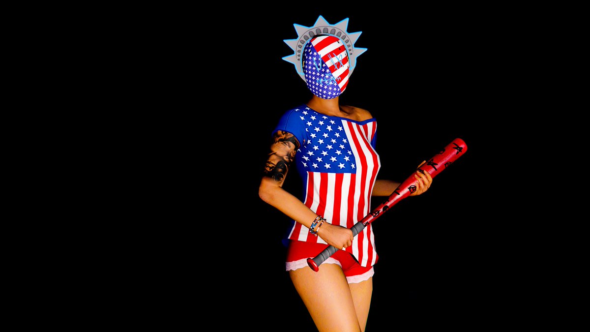 M_Joe_Hort's tweet image. Happy 4th of July from Ladies Liberty 🗽

@RockstarGames #GTAOnline #SantaMuerteGang #IndependenceDay