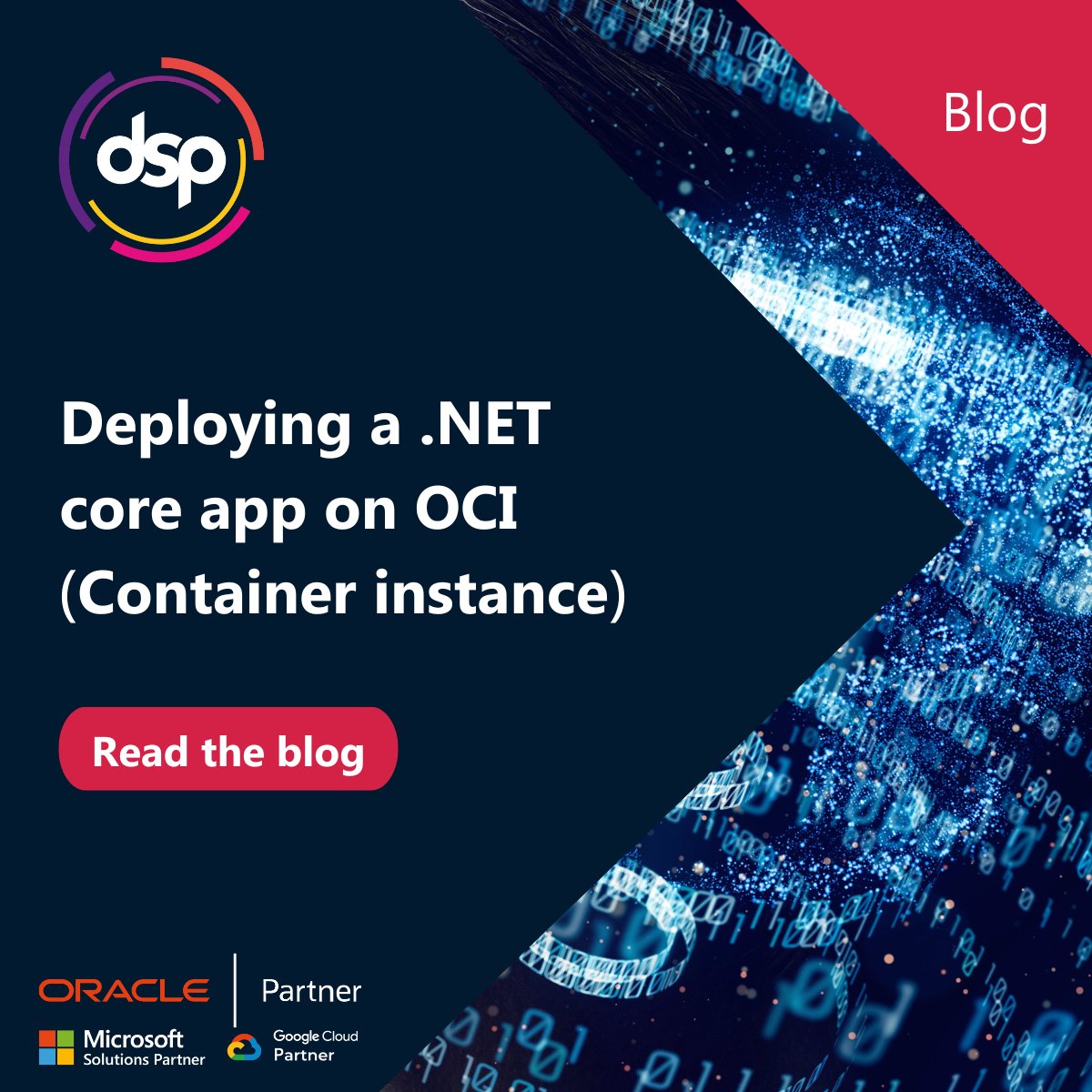 Learn how to take a .NET Core app from development to deployment on Oracle Cloud Infrastructure (OCI) using container instances and a load balancer in our latest blog. 

Read now: bit.ly/3xA5viX

#Oracle #OCI #microsoft #OracleCloudInfrastructure