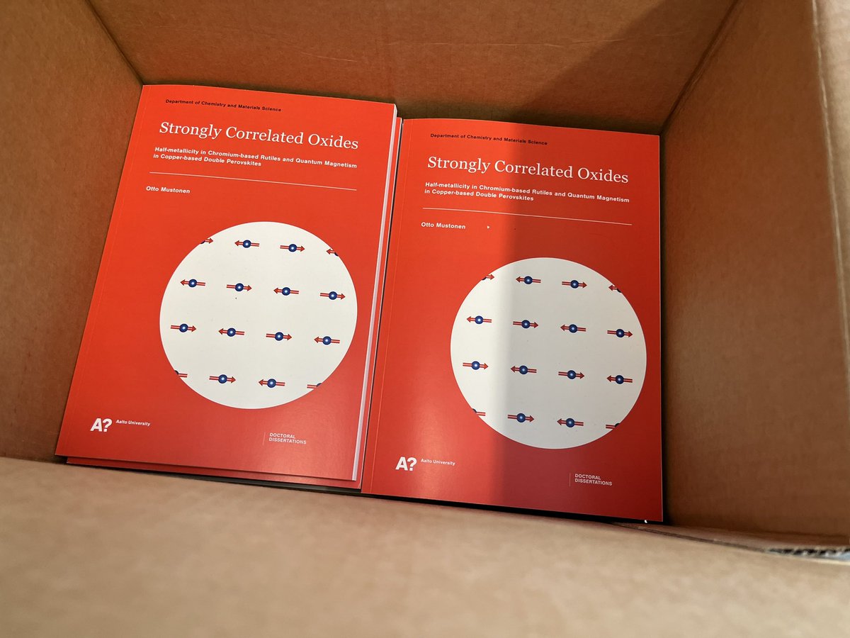 It’s my first week back at <a href="/AaltoUniversity/">Aalto University</a> after six years in the UK and I’m feeling nostalgic. So far I’ve discovered the following: my 2018 desktop and documents on my new laptop, my old poster is still up, and I found a box of copies of my dissertation!