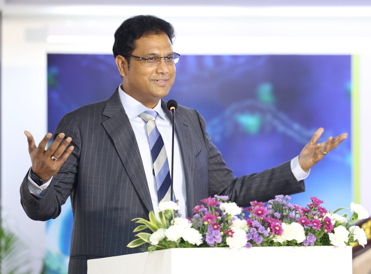 TRBRajaa's tweet photo. Another Global Giant's world's largest GCC is now in #Chennai🎊

It was my pleasure to participate in the inauguration of Astra Zeneca’s new campus in Chennai today, the #AstraZeneca Global Innovation and Technology Centre – their largest #GCC in the world 🎊

This is a monumental addition, joining other global giants like Hitachi Energy in establishing their biggest GCCs in Chennai

This new campus will be home to 4000 high-quality jobs in Chennai, and we are thrilled to see AstraZeneca expanding their existing capacity with talent sourced from huge talent pool available in TN ! Their decision to reinvest and grow in #TamilNadu is a powerful endorsement of our state - our people, our talent, and our policies🙏🏾

The rapid absorption of office spaces in Chennai underscores Tamil Nadu’s position as the #KnowledgeCapitalofIndia. Under the visionary leadership of the Honourable @CMOTamilNadu Thiru. @MKStalin avargal, we continue to create an environment that attracts and nurtures global #innovation and growth.

#InvestInTN #DravidianModel #JobsForTN