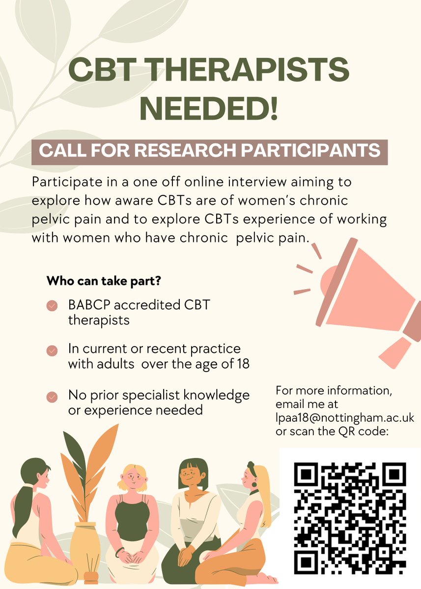 Please support our WOMGEND Committee member Amber Alker with this important study. <a href="/BABCP/">BABCP</a>