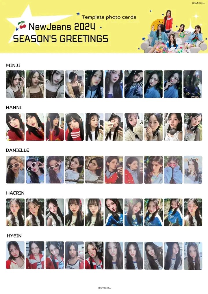 Jexcssbns's tweet photo. Wts/lfb
#jexcssbnssells

" newjeans "
Selling this sg2024 sealed for only 1.5k

Stbo-( July 6 dating)
T. Newjeans " sg2024" minji hanni Danielle haerin hyein https://t.co/ixbkvLvFV3