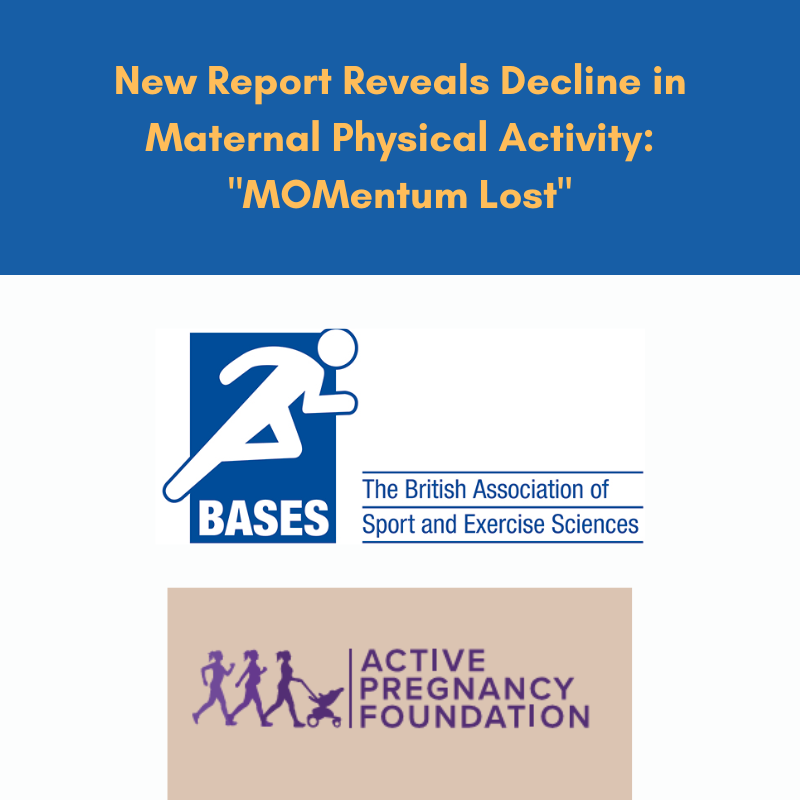 The Active Pregnancy Foundation (APF) recently released a pivotal report "MOMentum Lost: Unpicking Maternal Physical Activity Patterns in 2022," authored by Dr Marlize De Vivo, Dr Hayley Mills, &amp; Dr Kathryn Hesketh. To read the report see our website here  bit.ly/2LB0ZX1