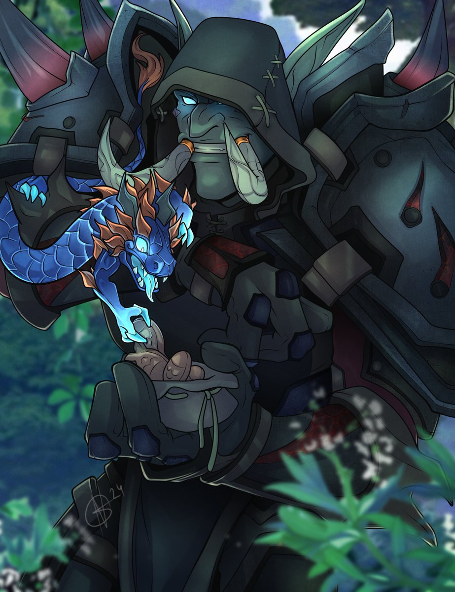 NoGloryArt's tweet photo. How to train your dragon- give it lots of treats, and go #timerunning so you are giving it even more treats! #worldofwarcraft #wow #art #myart #commission #artistsontwitter #zandalari #troll #cloudserpent #mopremix #artistsonX https://t.co/ZEoKhTIcBf
