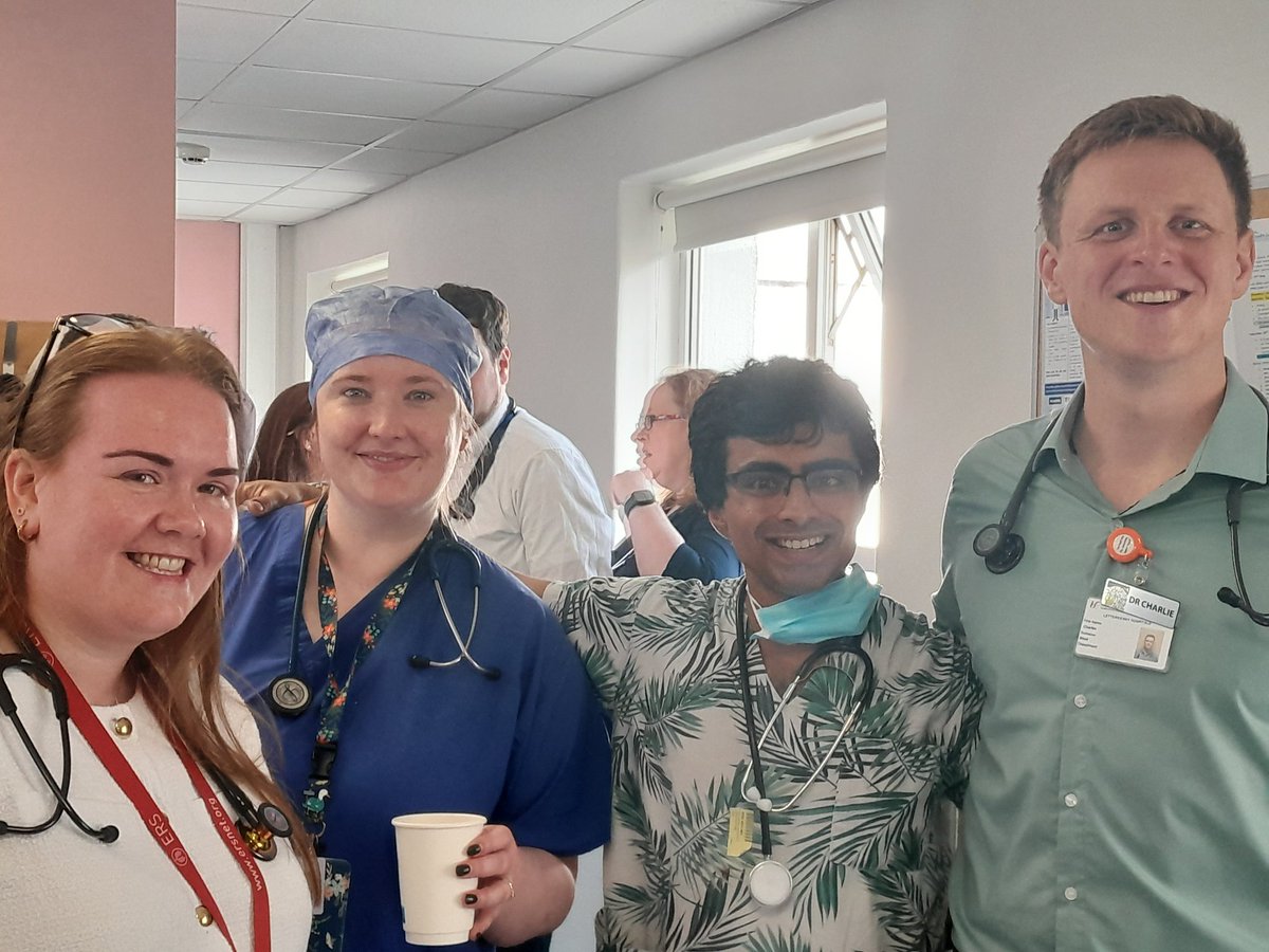 PostgradLUH's tweet photo. Great morning celebrating the launch of our newly refurbished doctors res. @ LUH &amp; also saying  farewell to some our doctors who will be leaving soon. https://t.co/NOYB22agZ8