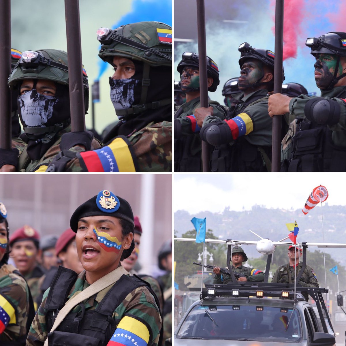 Redi_andes's tweet photo. RT || GJ. @dhernandezlarez Los verdaderos herederos de la glorias de Bolívar, marciales  y entusiastas, demostrando el patriotismo del fuego sagrado de los libertadores ! Independencia o nada !

#IntegrarEsVencer https://t.co/IFYHNKnoJ6