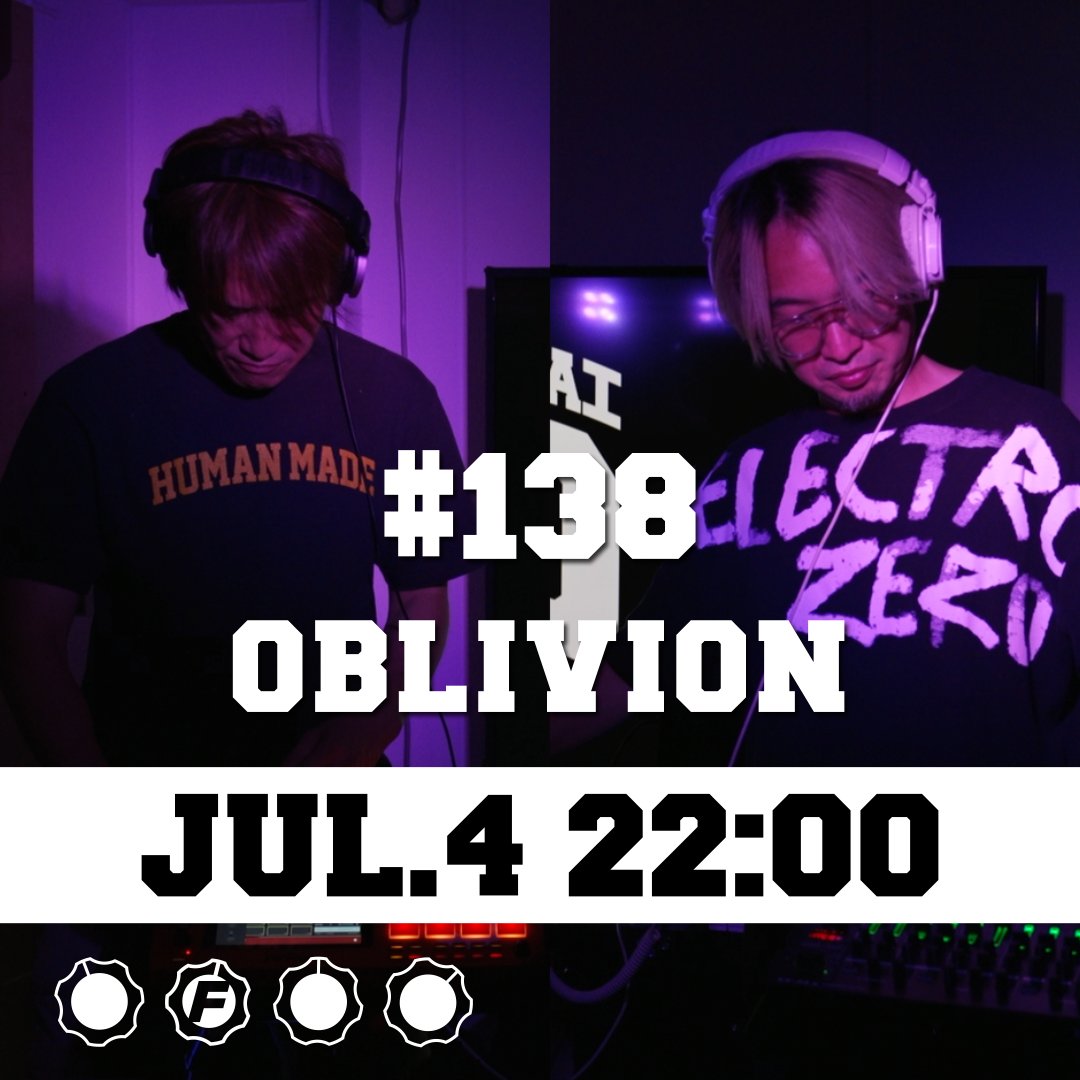 axd_methods's tweet photo. 【AXD告知】  

皆様 本日22:00より 

AXD 138"OBLIVION"を配信します！💡

 会場はｺﾁﾗ！：D
https://t.co/b24uLzu8YK

みんなの熱いバイブスで最高の夜にしよう🥹🥹🥹

#FiterKyodai 
#SSL 
#SolidStateLogic 
#SupremeAkaiMPCLiveII 
#Roland 
#TR_8 https://t.co/whL51hDrbj