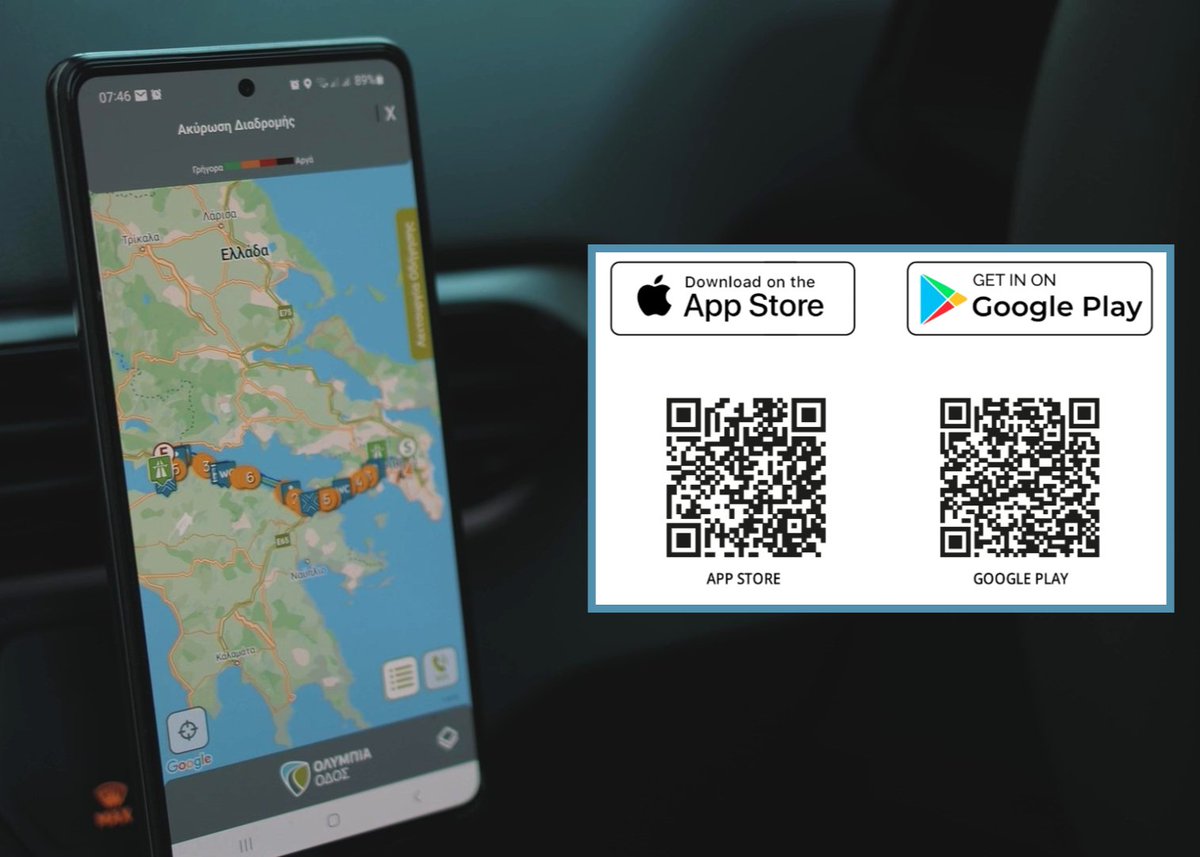 OlympiaOdosSA's tweet image. Ο πιο βοηθητικός συνοδηγός σε κάθε σου ταξίδι.
🔷Προβλέπει την κίνηση
🔷Υπολογίζει τα διόδια
🔷Γνωρίζει κάθε ΣΕΑ, κάθε έξοδο, κάθε χρήσιμη πληροφορία για το δρόμο
Olympia Odos App📱
ΔΩΡΕΑΝ σε App Store και Google Play
#OlympiaOdos #OlympiaOdosApp #safetrips
