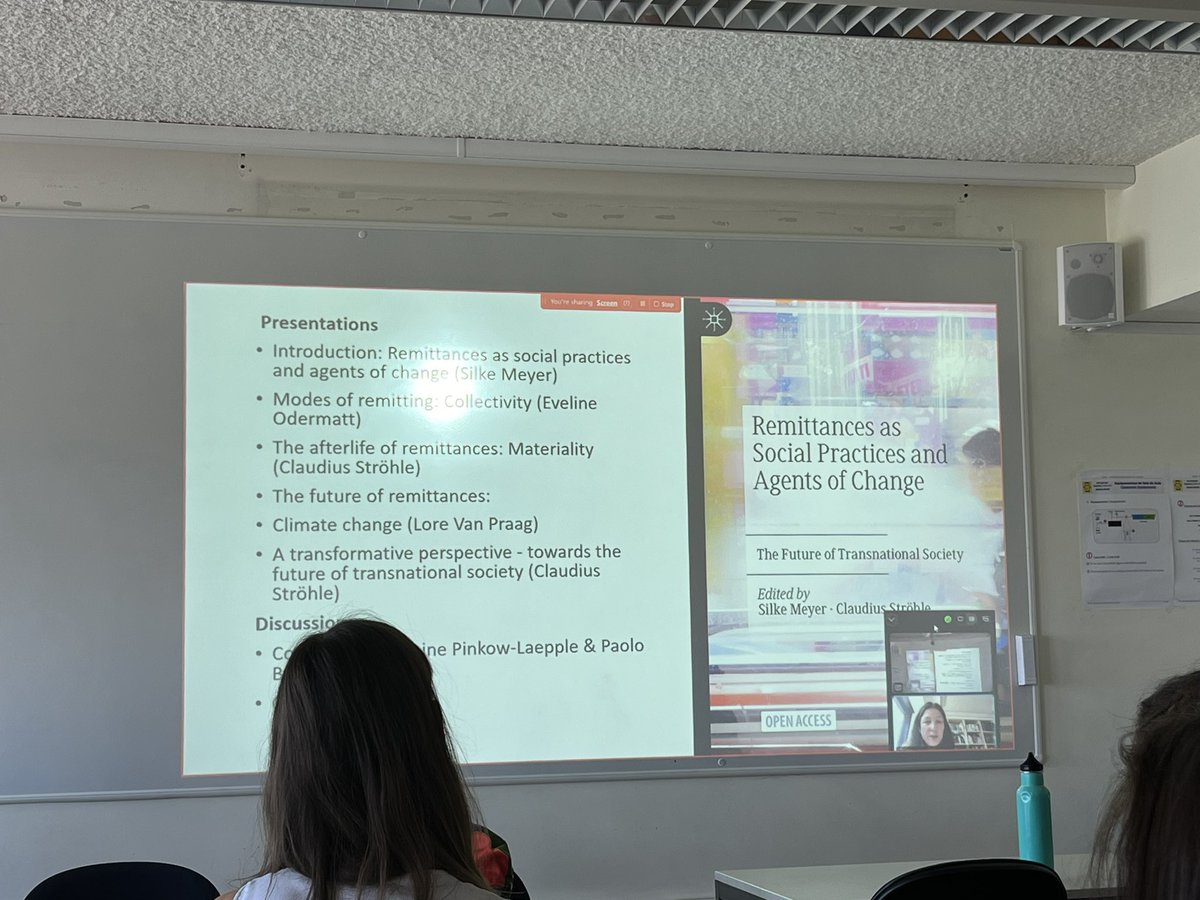 Book discussion at #IMISCOE2024 🌟’Remittances as Social Practices and Agents of Change’ #OpenAccess #Temporalities Edited by Silke Meyer &amp; Claudius 

link.springer.com/book/10.1007/9…