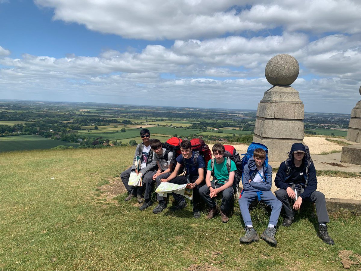 Our bronze teams are off to a great start - amazing views from Coombe Hill monument!