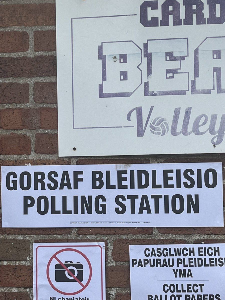 Voted! Our democratic right to vote is precious - encourage everyone, of all parties, to get out and do so!