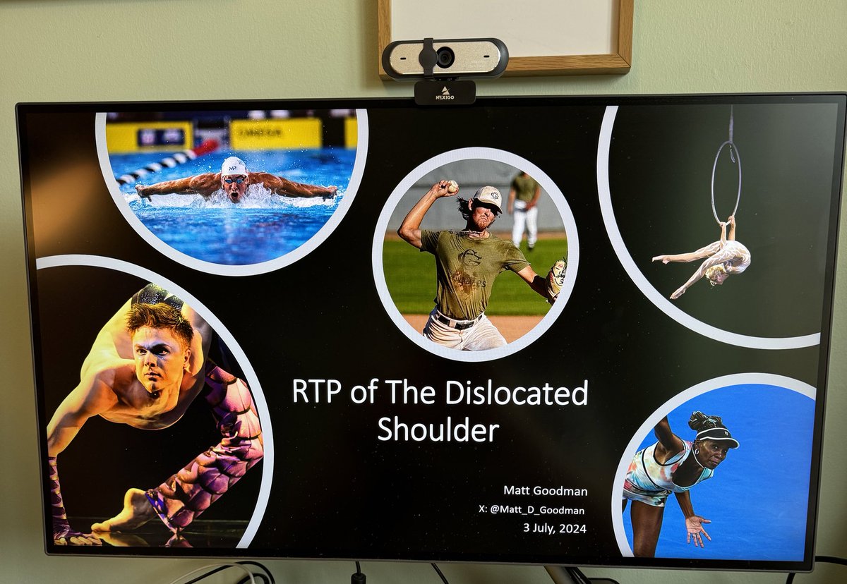 Great interactive taster session with our 2024/25 MSc Physiotherapy AMP &amp; Sports &amp; Exercise students. Enjoyed exploring Return To Play of the Dislocated Shoulder with you. Looking forward to meeting you all in October <a href="/unibirmingham/">Uni of Birmingham</a> <a href="/UBSportExR/">UBSportExR</a> 👍