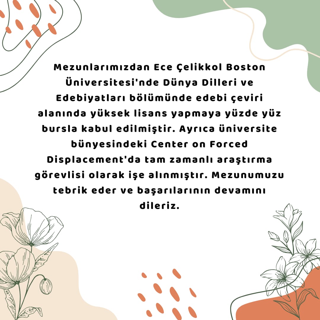 Başkent Üniversitesi Mütercim Tercümanlık Bölümü (@baskentmtb) on Twitter photo 