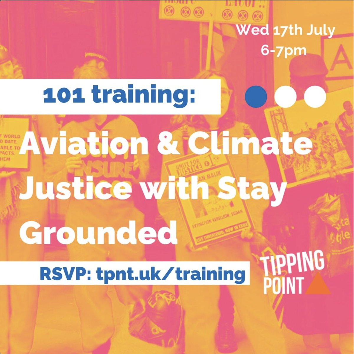 NoAirportExp's tweet photo. 📣101: Aviation &amp; Climate Justice with @staygroundednet and land defenders from Barbuda @GLAN_LAW 

Find out why a global halt on airport expansion is crucial for climate justice #ReduceAirTraffic #StayGrounded

🗓️Wednesday 17th July
⏰ 6pm
Register ➡️https://t.co/T7sssMunoH https://t.co/IrwxvZW0xi