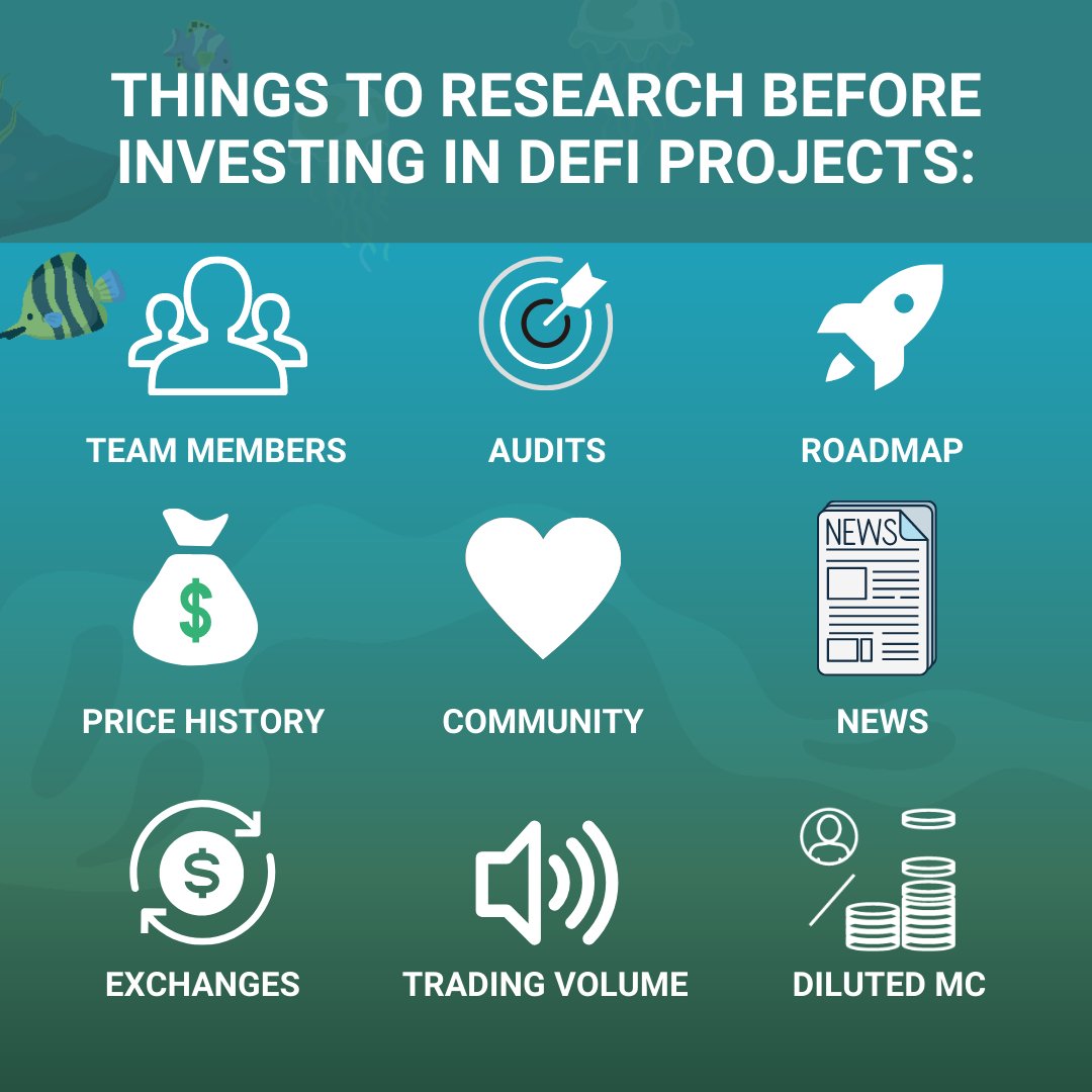 Thinking of taking the plunge and deploying some funds into #DeFi?  

 Here are a few things to consider 🧠