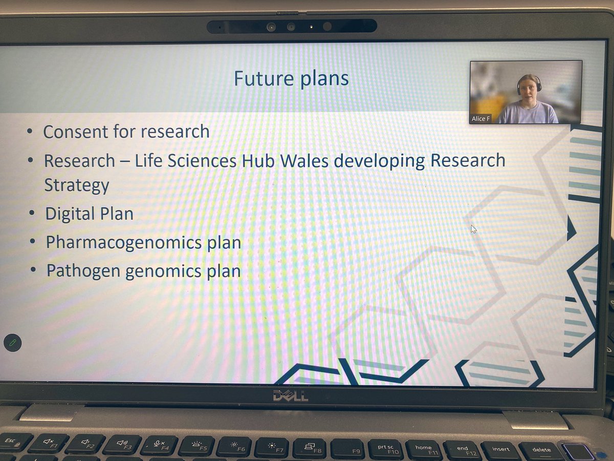 Huge thank you to Alice &amp; Mark of Genomics Partnership Wales <a href="/GenomicsWales/">Genomics Partnership Wales (GPW)</a> for speaking at todays cafe about the brilliant work happening currently in Genomics in Wales. One of our viewers commented ‘Welsh Genomics is leading the way forward’ 🧬 #PublicGenomicsCafe