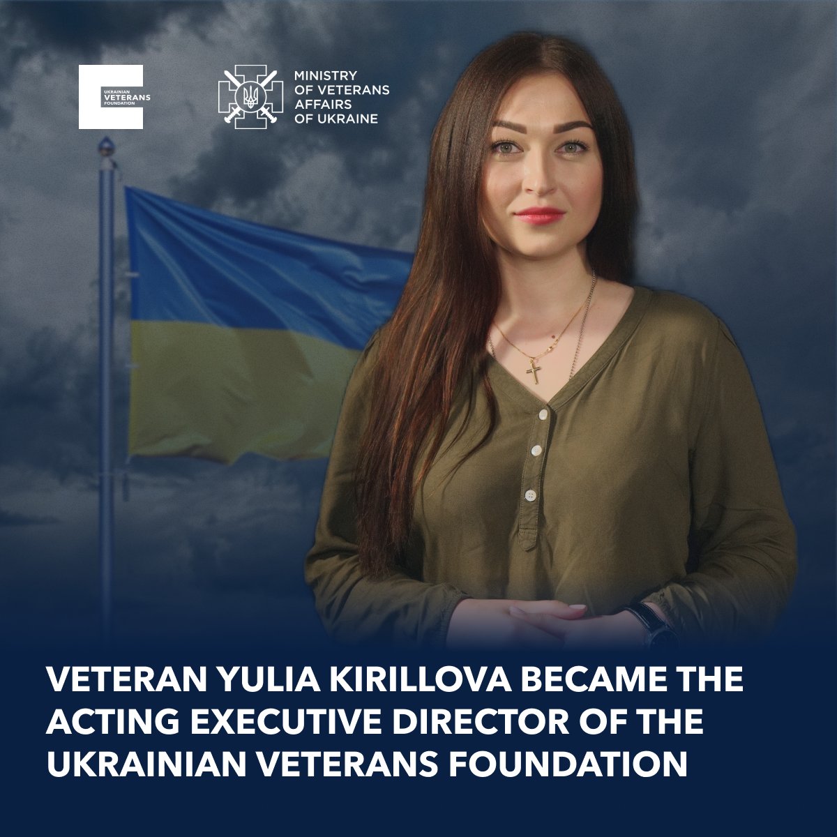 uvf_eng's tweet photo. Veteran Yulia Kirillova became the acting executive director of the Ukrainian Veterans Foundation!
Yulia was a participant of the Revolution of Dignity, volunteered, and in 2015 officially joined the ranks of the Armed Forces of Ukraine, serving in the 25th battalion "Kyiv Rus". https://t.co/F7EBjTWZ0K