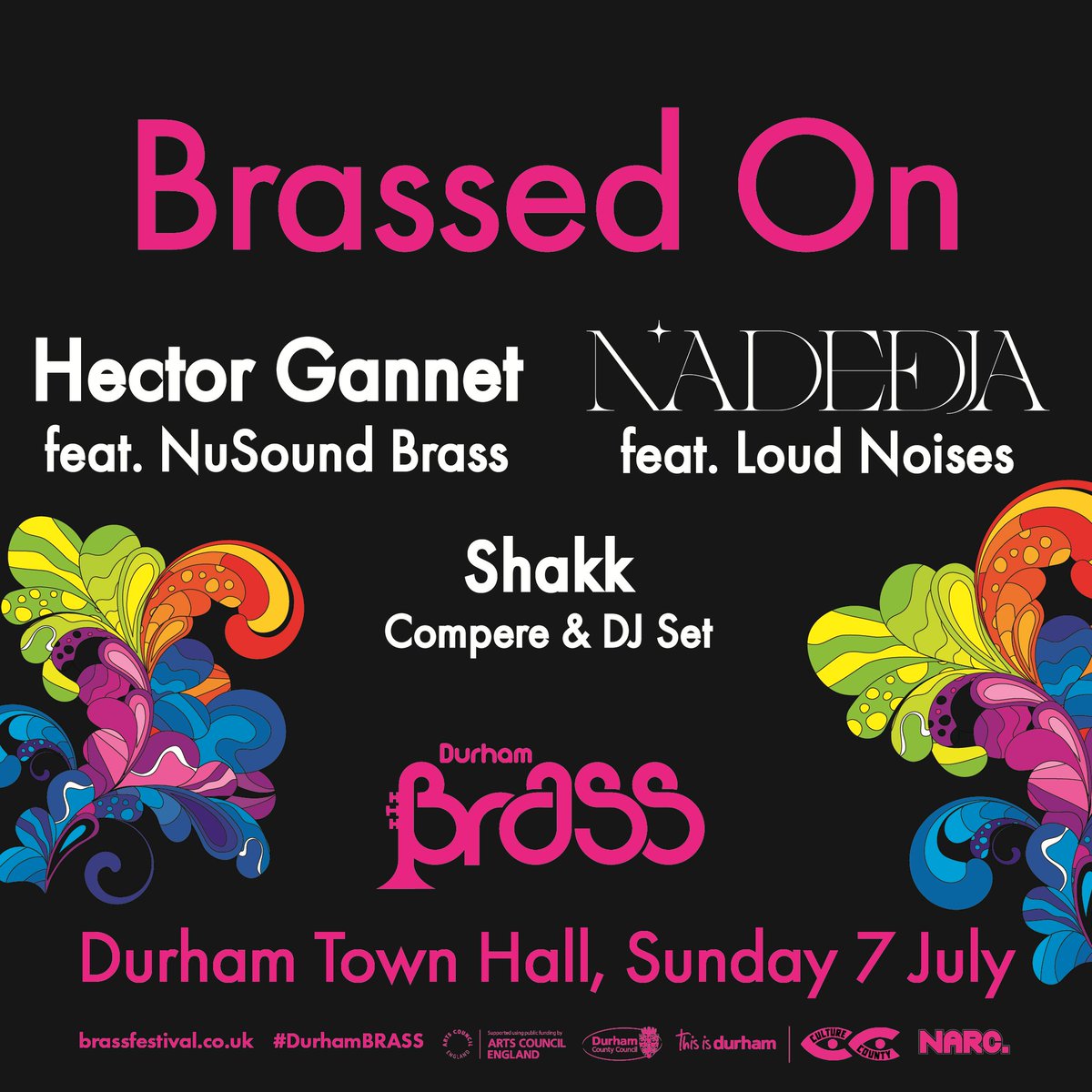 MORE TICKETS RELEASED! 🎟️
What are your plans for this weekend? We hope it involves #DurhamBRASS! We've got something extra special planned for Sunday night at Durham Town Hall.👇
Find out all the details and book: brassfestival.co.uk/brass/brassed-…