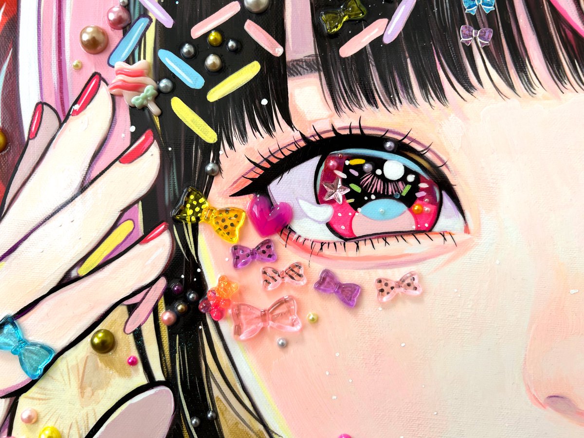 「更なるデコりへ」|巽千沙都/ChisatoTatsumiのイラスト