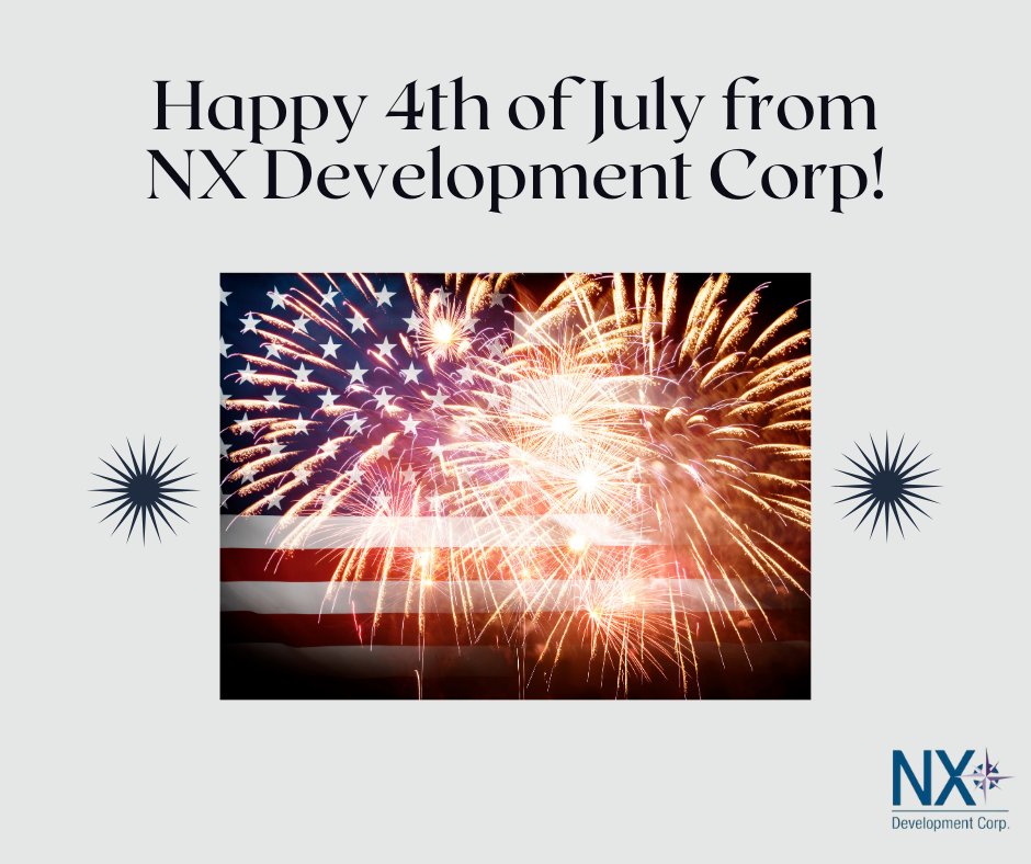 nxdevcorp's tweet image. 🎆 Happy Independence Day from NX Development Corp!

Today, we celebrate the spirit of freedom and the joy of togetherness. As we enjoy the fireworks and festivities, let&apos;s take a moment to honor the courage and vision of those who paved the way for our independence.

We wish…