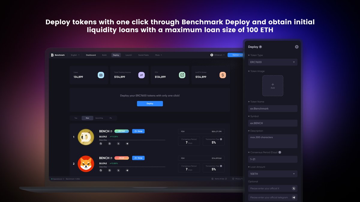 Benchmark @ERC-7660 tweet media