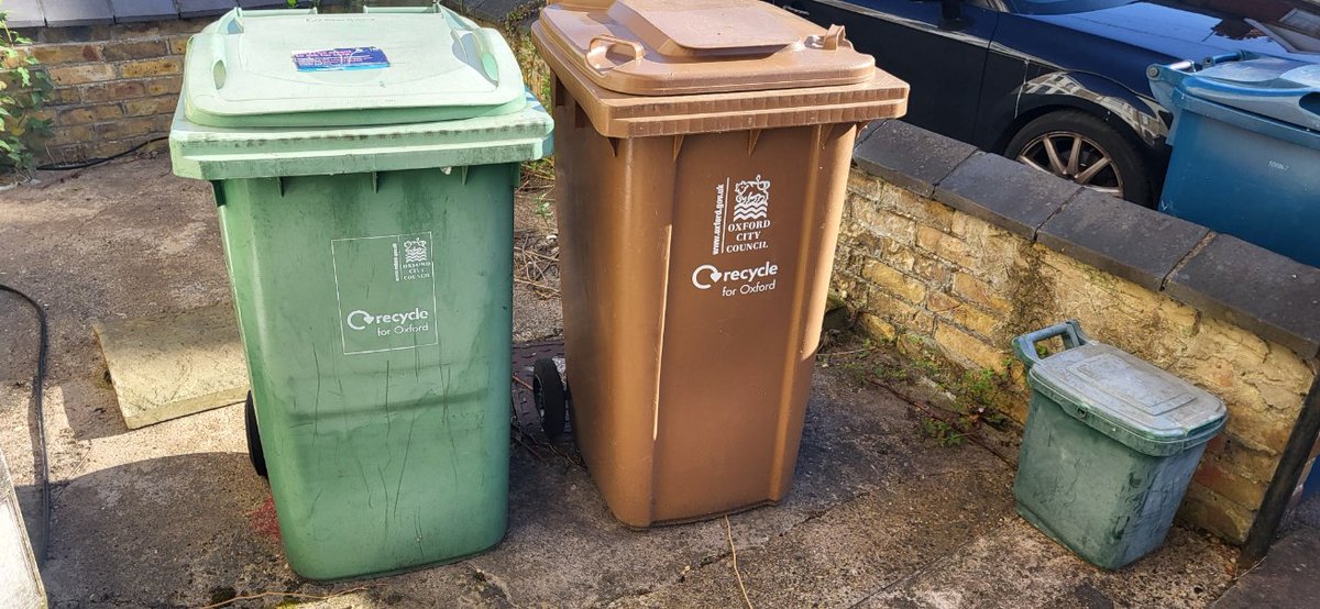 Election day is also bin day here. Time to take out the rubbish, and this time no recycling.
