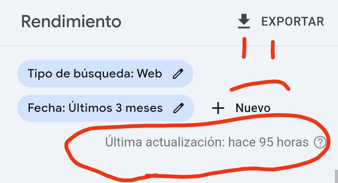 Están de vacaciones!!

A la vuelta ya actualizan GSC y lanzan otra actualizacion-penalizacion!
