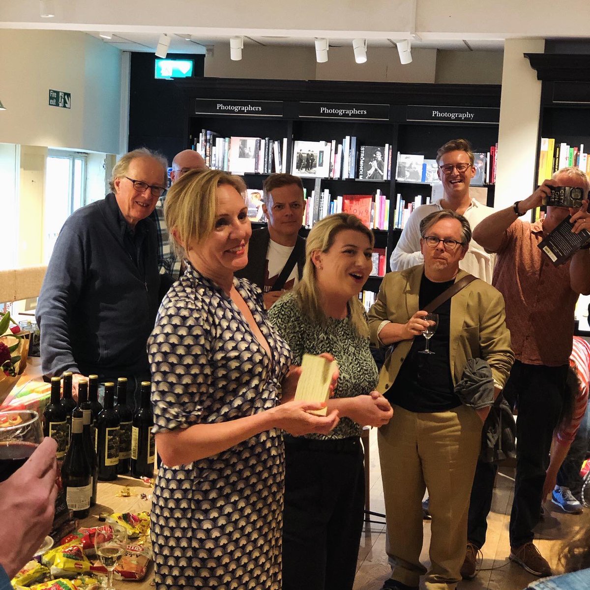 SamHollandBooks's tweet image. Happy publication day to @Jo_Furniss and the fantastic #DeadMile! The most fun you’ll have in a traffic jam - and at a book launch! Brilliant night.