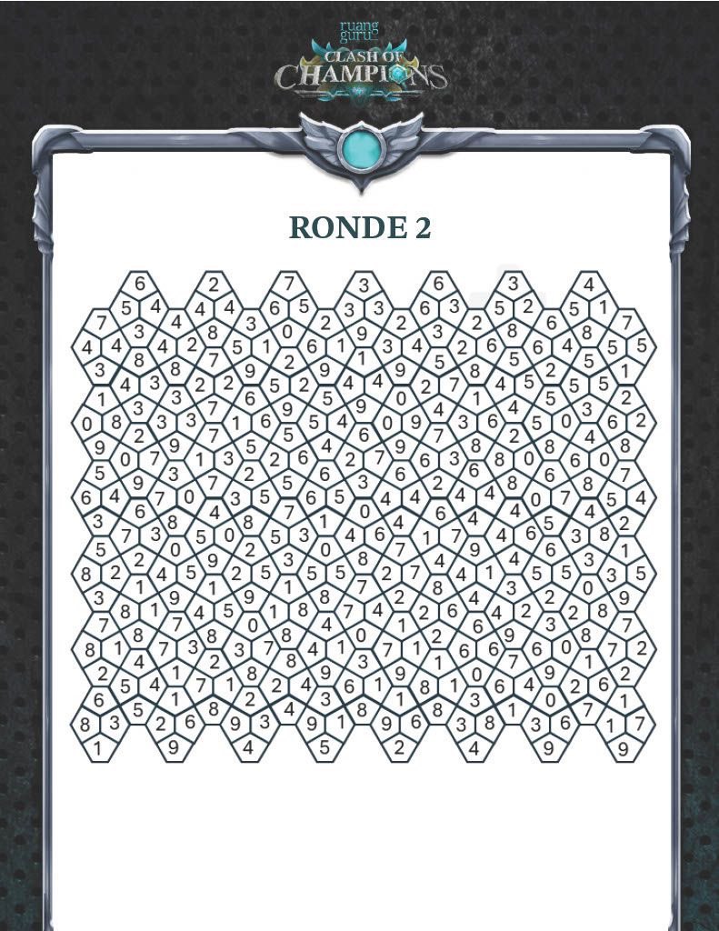 sunnygabr's tweet image. ★ — clash of champions "extreme addition archive (soal, jawaban, penyelesaian)