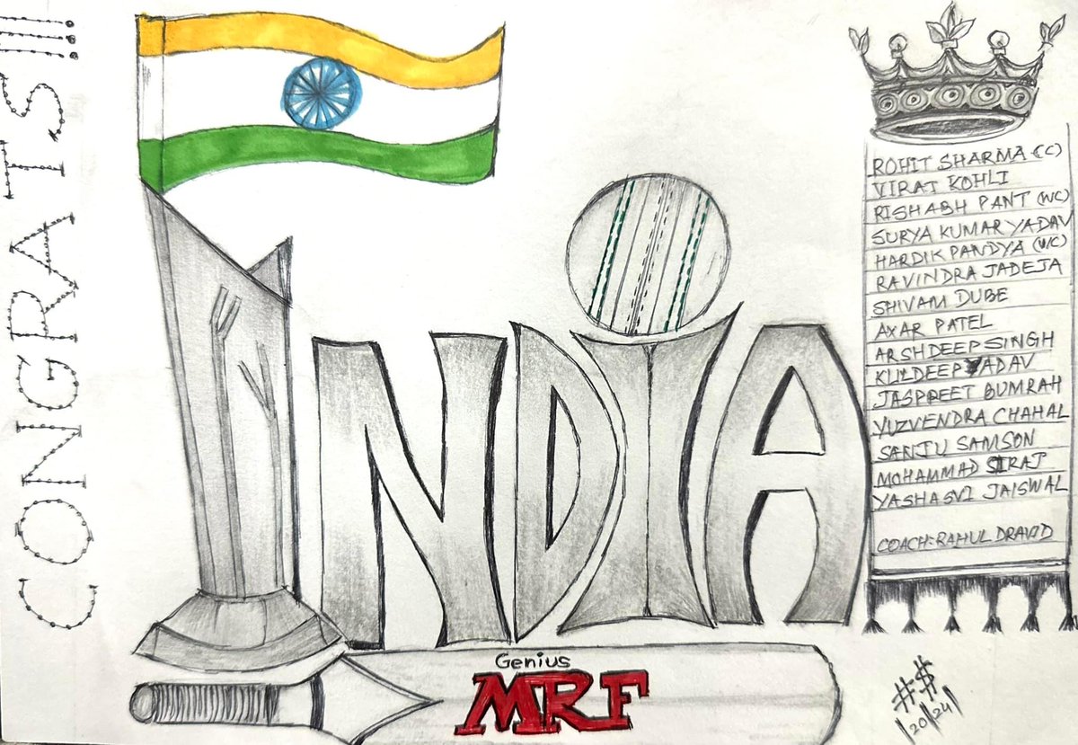 hseth2511's tweet photo. @JayShah @BCCI @IPL Congrats Team India Champs👑🇮🇳
Jai Hind🇮🇳 https://t.co/GaJIhxvidK