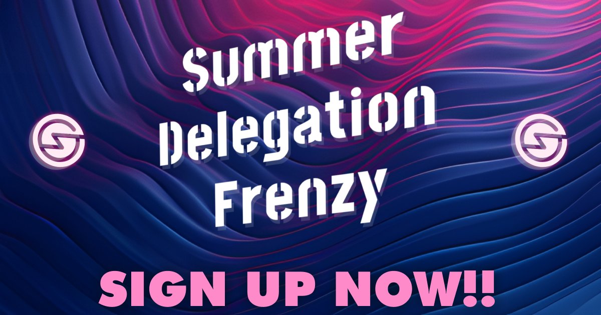 SubQueryNetwork's tweet image. Hey everyone! 🚨 Even though the Summer Delegation Frenzy Campaign only starts tomorrow, you can already register today!

Why wait? Get a head start now 💨 

Sign up here 👇 
frenzy.subquery.foundation
