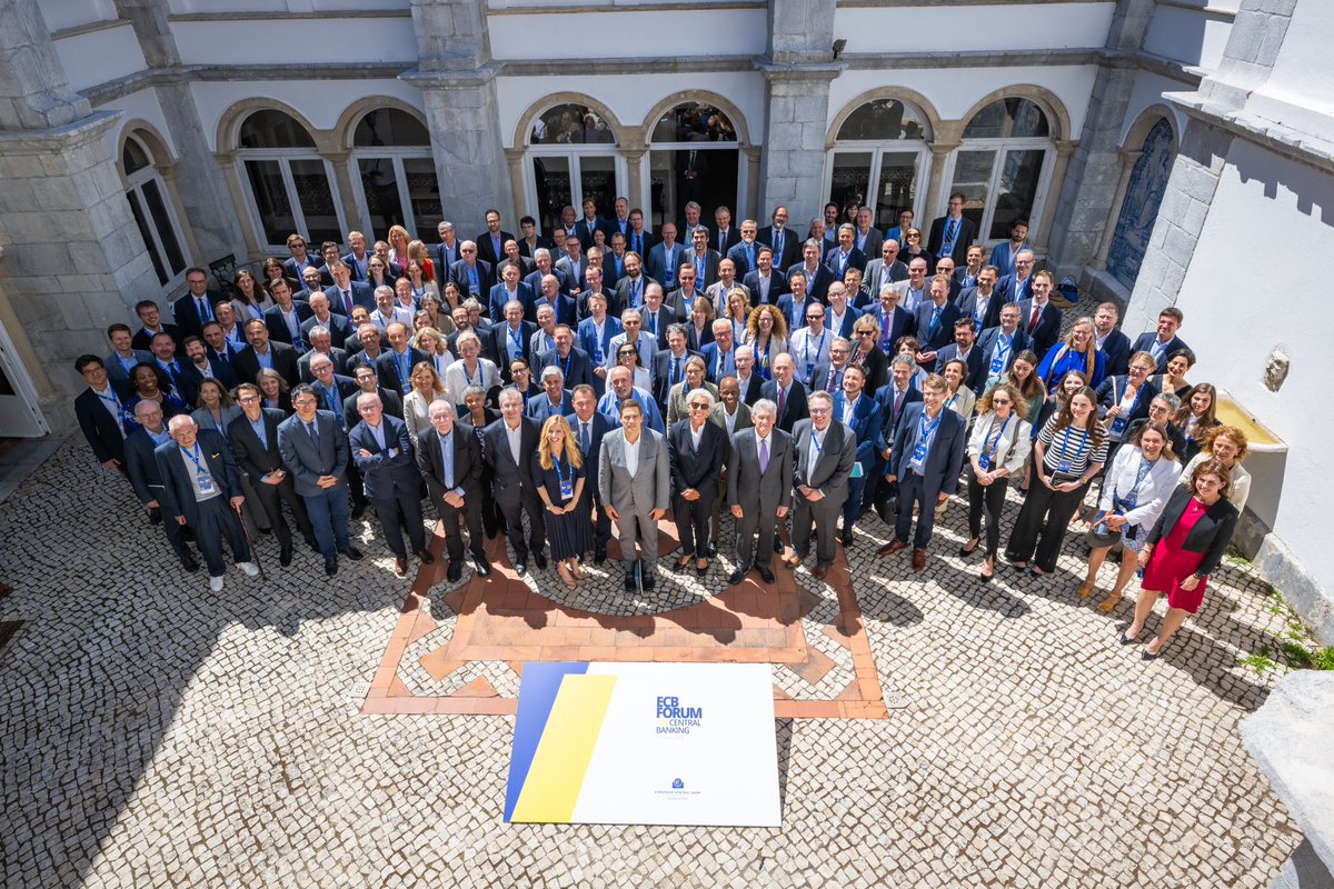 Aleš Michl (@michliq_) on Twitter photo Delighted to join the <a href="/ecb/">European Central Bank</a> Forum in Sintra, Portugal, for the second time. Inflation is much lower this year, making it the perfect moment to share insights on taming it and to foster professional cooperation with the <a href="/ecb/">European Central Bank</a>, <a href="/Isabel_Schnabel/">Isabel Schnabel 🇪🇺🇺🇦</a>, <a href="/BJavorcik/">Beata Javorcik</a>, <a href="/BIS_org/">Bank for International Settlements</a>, <a href="/federalreserve/">Federal Reserve</a>, Delighted to join the <a href="/ecb/">European Central Bank</a> Forum in Sintra, Portugal, for the second time. Inflation is much lower this year, making it the perfect moment to share insights on taming it and to foster professional cooperation with the <a href="/ecb/">European Central Bank</a>, <a href="/Isabel_Schnabel/">Isabel Schnabel 🇪🇺🇺🇦</a>, <a href="/BJavorcik/">Beata Javorcik</a>, <a href="/BIS_org/">Bank for International Settlements</a>, <a href="/federalreserve/">Federal Reserve</a>,