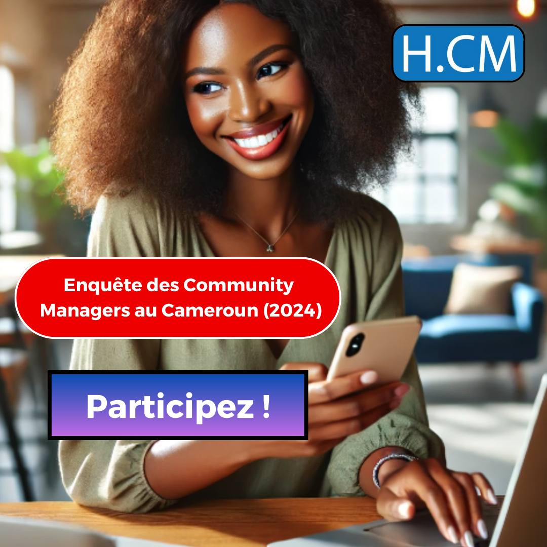 🚀 Appel à tous les Community Managers au Cameroun ! 🇨🇲 

Participez à notre étude pour façonner l'avenir du métier en 2024. bit.ly/CM2024CMR 

Votre voix compte ! 📊