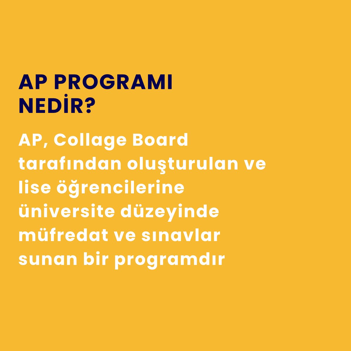 Demirorenmedya1's tweet photo. AP Programı, 60'tan fazla ülkede üniversiteye kabulde öncelik sağlar. Yurt içi ve dışındaki üniversiteler AP sınav puanlarını tanır. Analitik ve eleştirel düşünme becerilerini geliştirir. Daha fazla bilgi ve kayıt için: 0 (212) 432 00 33
#LGS #tercihdönemi https://t.co/nxKFX5Jnkg