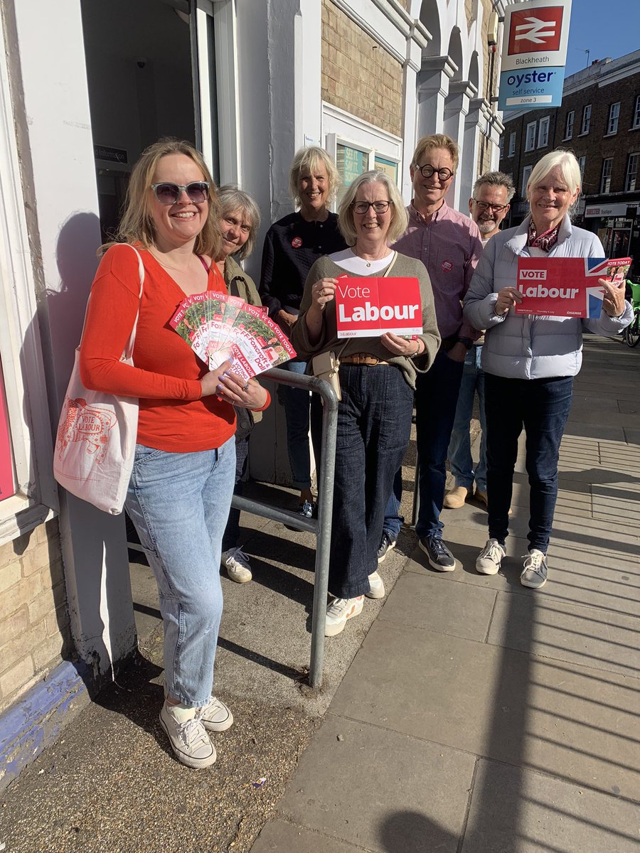 PaulineDall's tweet photo. Thankyou to the fantastic Labour team out delivering leaflets in the sunshine this morning. Vote for Change 🌹(and for me!) https://t.co/u3MvQKYDZK