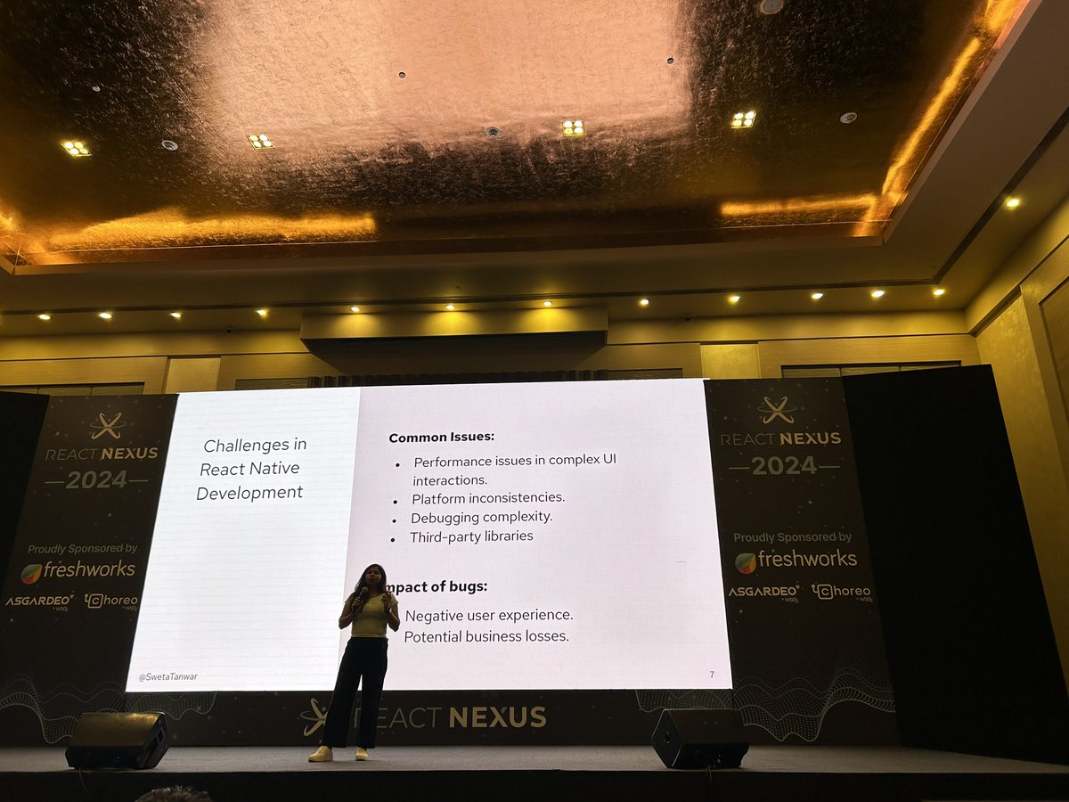 arunkumarvallal's tweet image. @SwetaTanwar It was a great session with React Native testing strategies.
@ReactNexus
#ReactNexus2024 #ReactNexus