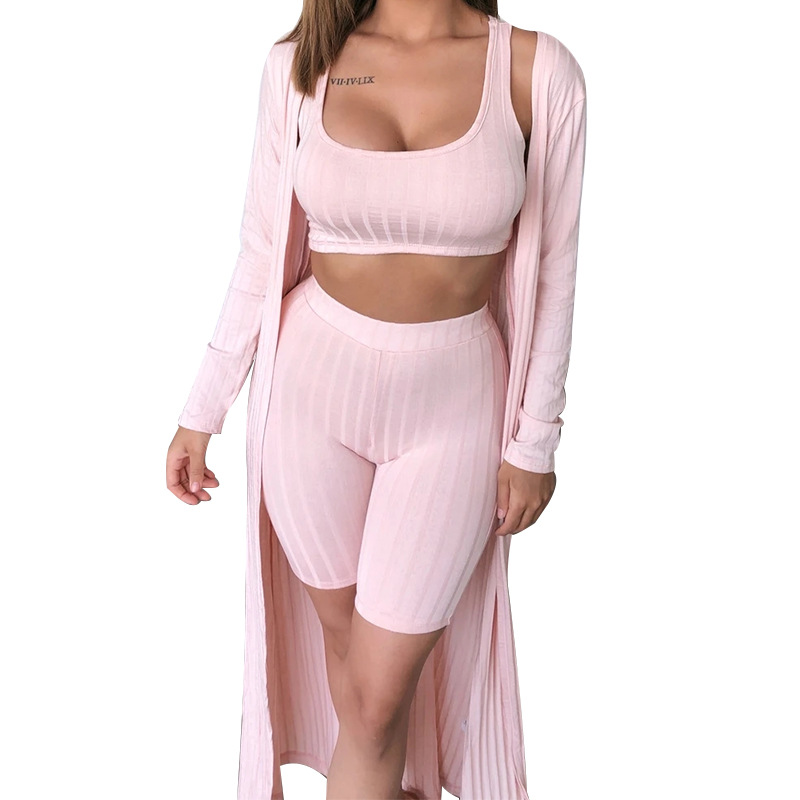 RolandLan6's tweet photo. In stock 2022 autumn and winter new cross-border women's fashion vest sports shorts casual jacket three-piece set #wardrobestaples #mensfashion #mensessentials #ootd #lookoftheday #fitout #shopfitout #basics #menstyle #fashion #style #minimal #minimalist #interiors https://t.co/TX38H0DtqJ