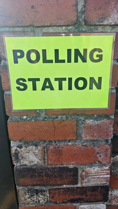 Voted #GeneralElection24 https://t.co/PF4TeVz4CH<a href="/tag/generalelection24"class="tags">#GeneralElection24</a>
