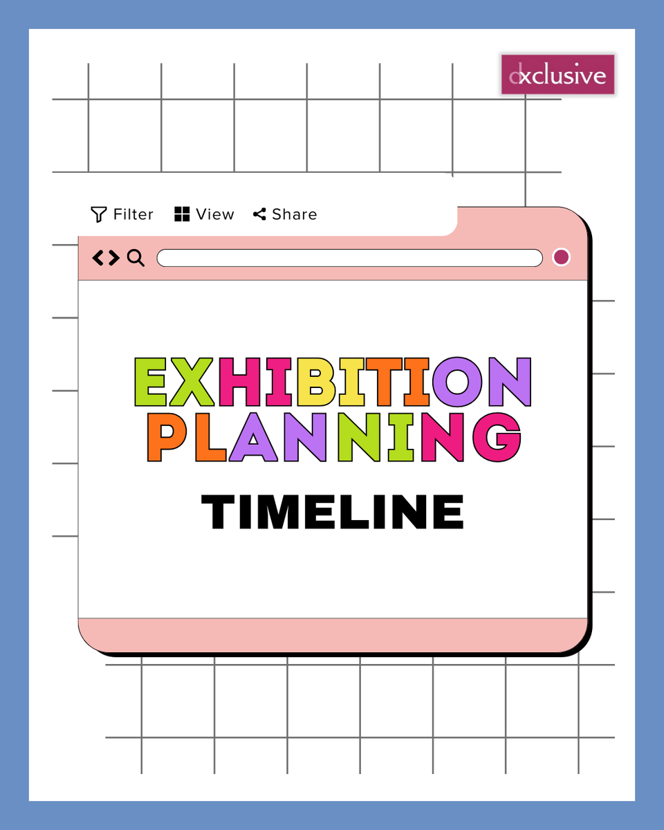 dxclusive_my's tweet image. Not sure when to start for your exhibition booth planning, refer our exhibition planning timeline 🎯🚀 #Teamwork #exhibition #boothsetup #boothdesign #contractor #dxclusive_malaysia