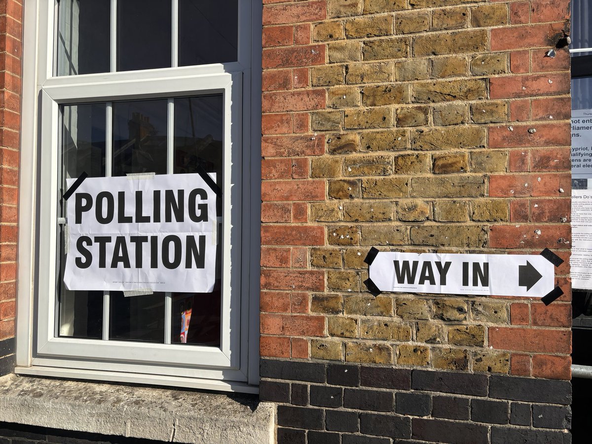 Public service announcement: 
Get out and vote! It is the one chance to have your say. Every vote matters. 
#pollingDay #vote #everyVoteCounts