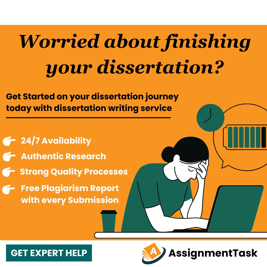 AssignmentTask's tweet image. Looking for helpers that cover Dissertation?
โ
Let Assignment Task assist youโ๏ธ
โ 100% Assured!
โ Free Revision!
โ Best Price Guaranteed
Visit here: bit.ly/3Lb0WP5
#Dissertation #assignmenttask #dissertationwriting #dissertationexpert #dissertationhelp