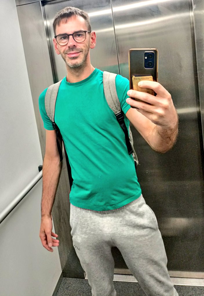 The naked guy in the window across the street tweet media