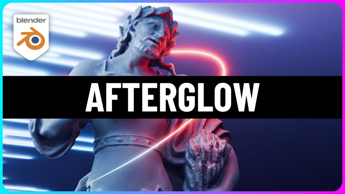 curtisjamesholt's tweet image. It&apos;s FINALLY Here! 🔥
Get yo ass over to Gumroad / BM and grab a copy of Afterglow. 💡
Then watch the crash course (longest video I&apos;ve ever posted on my channel) to learn how to use it:
➡️ youtu.be/DK1pQVK0tjY
Good luck, have fun.
More will follow. ❤️
#b3d #blender #afterglow