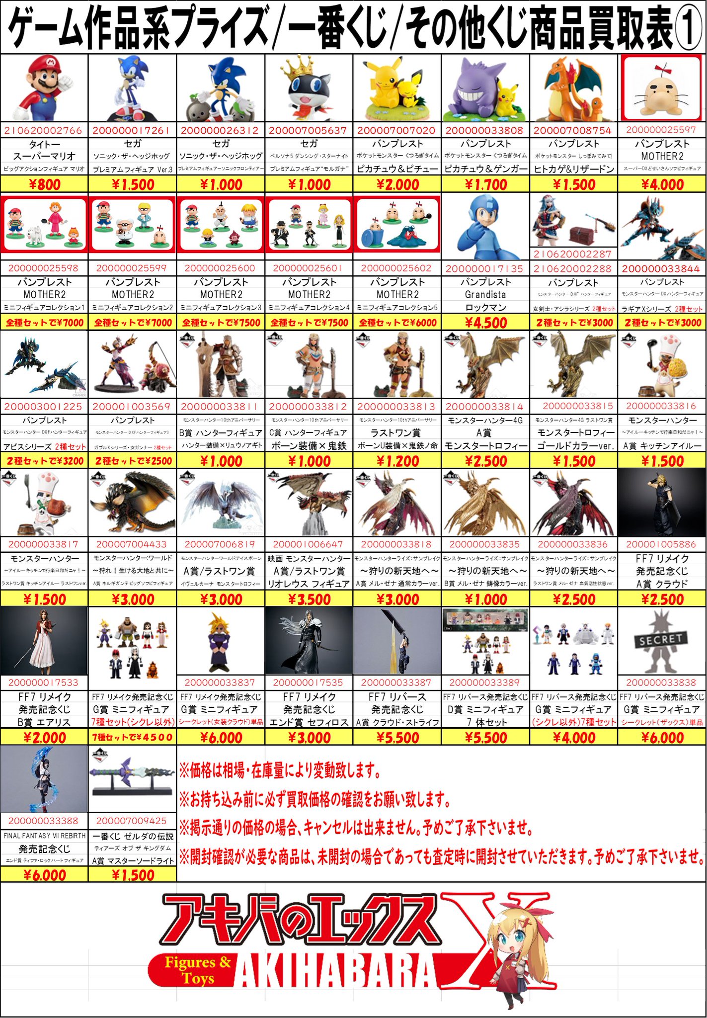 アキバのエックス 本店 on X: 