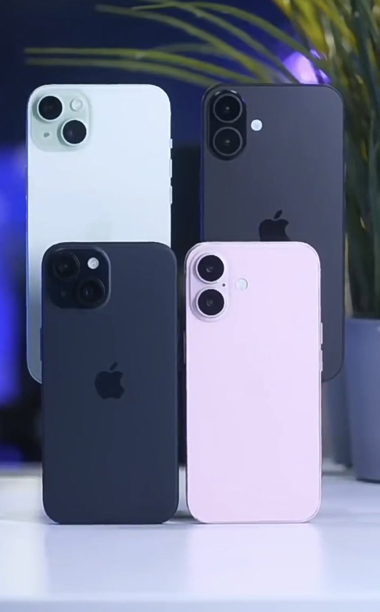 Objectivitech's tweet image. Voici la gamme d’#iPhone16 

iPhone 16 
iPhone 16 plus
iPhone 16 pro 
iPhone 16 pro Max